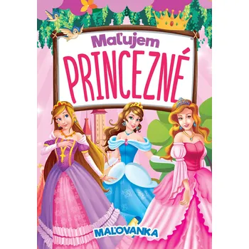 omalovánky Maľujem princezné