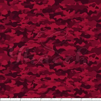 Zakázkový tisk, softshell, kočárkovina... Červený maskáč Látky k tisku: Microfirba