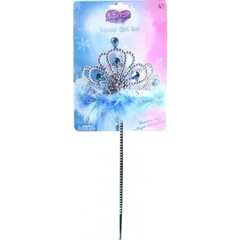 Karnevalový doplněk Hůlka a korunka zimní království