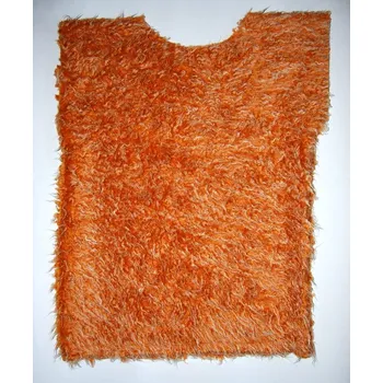 Karnevalový kostým Ptákoviny CB Kožich na čerta rezavý s bílým chlupem Velikost: XL