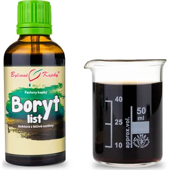 Přírodní produkt Bylinné kapky s.r.o. Boryt list tinktura 50 ml