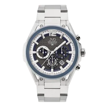 Hodinky JVD Pánské sportovní vodotěsné náramkové hodinky JVD JVD JE1008.2 (10ATM - 100m vodotěsnost)