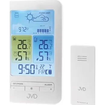 Meteostanice Rádiem řízená meteostanice JVD RB3395.1 + dárek zdarma