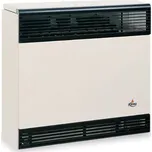 KARMA BETA 4E 02 Electronic, vafky - plynová konvekční kamna, 3,9 kW, odtah přes zeď