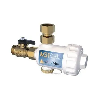 Ochranný vodní filtr Ultima MG1 Vario bílý, magnetický separační filtr, 3/4", 100 mikronů - pro topné systémy, MG1V/W