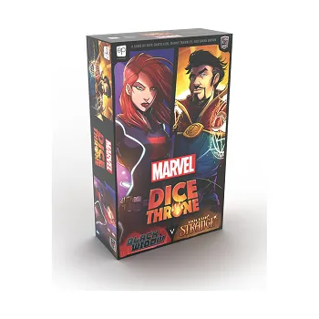 Desková hra Marvel Dice Throne: Black Widow vs. Dr. Strange