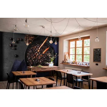 Tapeta Malvis ® Tapeta Pražení kávy Vel. (šířka x výška): 144 x 105 cm