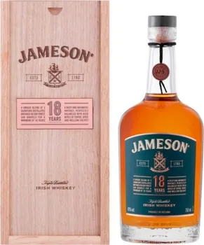 Whisky Jameson 18 y.o. 40 % 0,7 l dárkový box