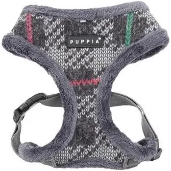 Postroj pro psa Puppia kšíry Eldric Harness A - šedá varianta L