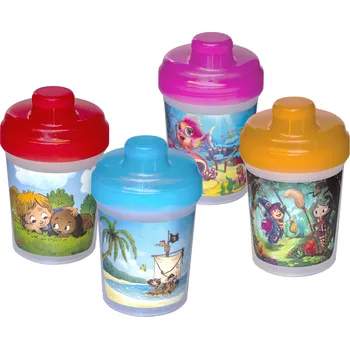 Láhev Láhev na pití 300 ml/450 ml-dětský motiv plast