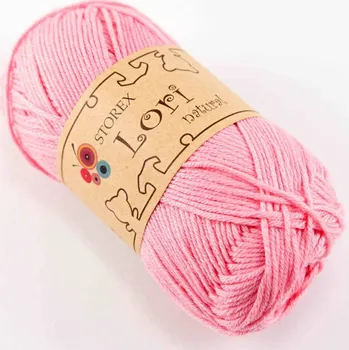 Příze Příze Lori natural - růžová - 05