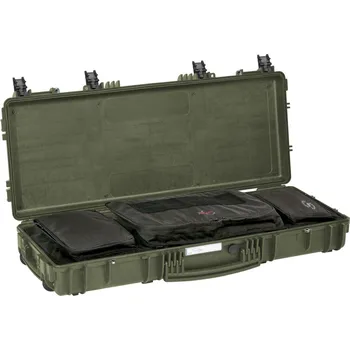 Explorer Cases® Odolný vodotěsný kufr 9413 / s pouzdrem, Barva: Camo green
