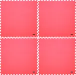 inSPORTline Fitness podložka EVA40 200x200x1 cm červená