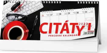 Kalendář Baloušek Tisk Stolní pracovní kalendář Citáty I 2023