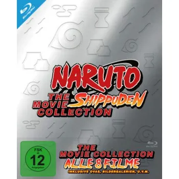 Blu-ray film Naruto Shippuden - The Movie Collection, 8 Blu-ray – Hajime Kamegaki,Masahiko Murata,Hayato Date (DE)