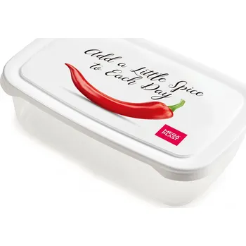 Dóza na potraviny Box jídelní 950 ml s potiskem plast