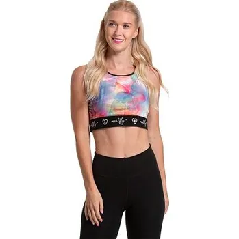 Podprsenka Meatfly dámská sportovní podprsenka Evee Universe Color | Mnohobarevná | Velikost S