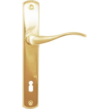 Dveřní kování BERNAT MOUNTING BERNAT dveřní kování Excel Provedení: PZ (vložkový zámek), Povrchová úprava: surová mosaz, Rozteč: 72 mm