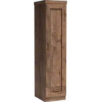 Šatní skříň Šatní skříň T9 TADEÁŠ dub lefkas, 46 x 190 x 57 cm