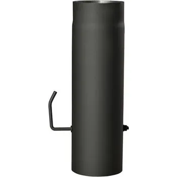 Kouřovod Roura kouřová s klapkou 120 x 500 x 1,5 mm