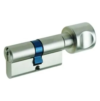 Vložka do dveří Vložka stavební 30+35 EURO Plus nikl otočný knoflík