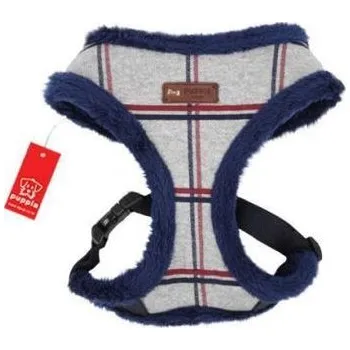 Postroj pro psa Puppia kšíry SCHOLASTIC A šedá varianta M