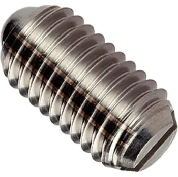 Šroub Pojistná tlačítka BN 13371 s kuličkou a drážkou M6 BN 13371 A2