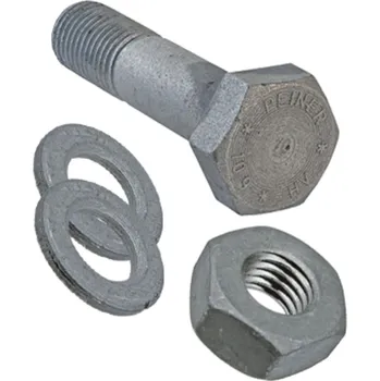 Spojovací materiál Šroub šestihranná hlava DIN 6914 10.9 pro ocelové konstrukce M12x55 DIN 6914 TZN 10.9 PEINER