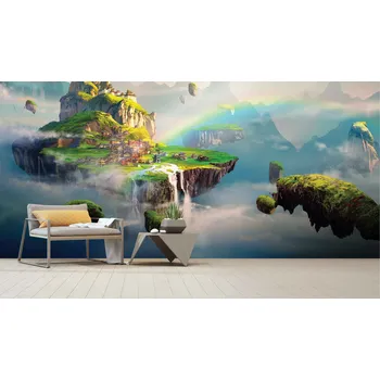 Tapeta Malvis ® Tapeta Země v oblacích Vel. (šířka x výška): 144 x 105 cm