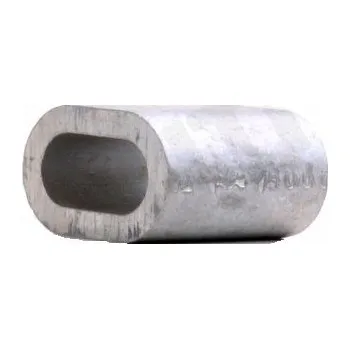 Objímka na žárovku Hliníková objímka lisovací průměr 1 DIN 3093B