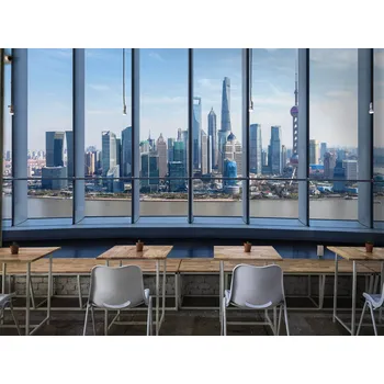 Tapeta Malvis ® 3D tapeta Pohled na Šanghaj Vel. (šířka x výška): 360 x 260 cm