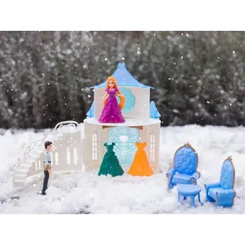 Zámek na kolo Sněhový zámek s figurkami