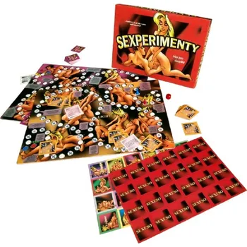 Erotická hra Pilgr Richard Sexperimenty - společenská hra pro dospělé