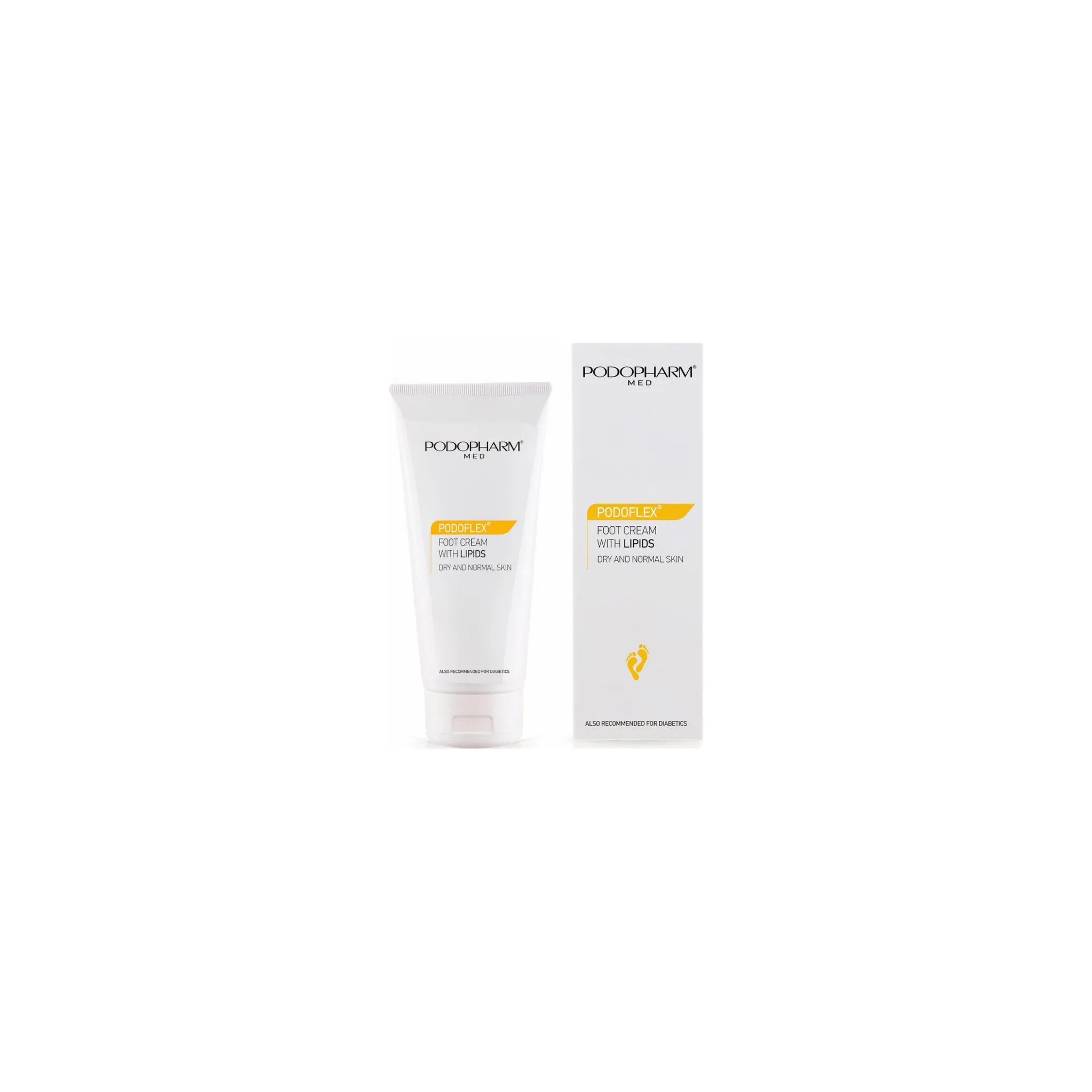 foto Kosmetika na nohy Podopharm Podoflex Foot Cream With Lipids Dry And Normal Skin 75 ml