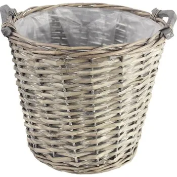 Obal na květináč Morex Proutěný obal P1371/1 30 cm šedý