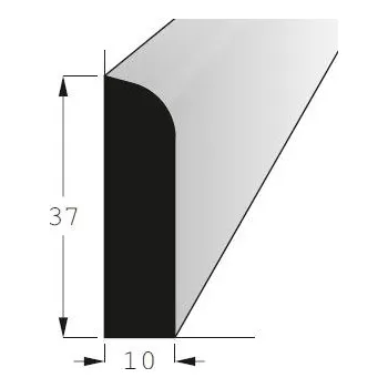 rohová lišta Rohová vnitřní lišta - RV 3710 /200