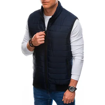 Pánská vesta Edoti Pánská prošívaná vesta Thanrea navy M