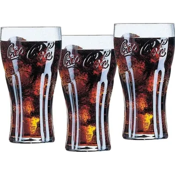 Sklenice Luminarc Coca-Cola Contour 370 ml 3 ks