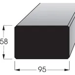 Konstrukční hranol - HF 58x95 SM /390 hoblované