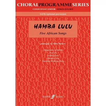 Hamba Lulu. opt percussion - pro sbor SATB 920625