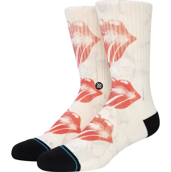 Pánská móda ponožky The Rolling Stones - LICKS - OFFWHITE - STANCE - L