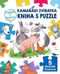 Kamarádi zvířátka kniha s puzzle -…