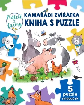 Leporelo Kamarádi zvířátka kniha s puzzle - Braun Sebastien (2022)