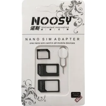 Noosy SIM adaptér (MINI, NANO, MICRO + klíček)