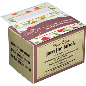 Zavařovací pomůcka Kitchen Craft KCHMJAMLAB nalepovací štítky na zavařeniny 100 ks