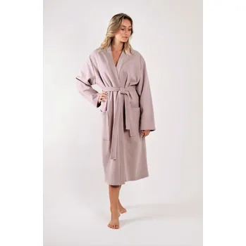 Dámský župan Dámský župan Elba 1253 3607 růžový vel.XL - Vestis (Lehký vaflový župan)