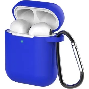 Pouzdro na mobilní telefon TPU Soft Silicone Case for Airpods Blue