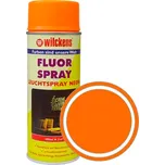 Fluorescenční svítící oranžová barva ve spreji WILCKENS Fluorspray Leuchtspray-Neon 400 ml