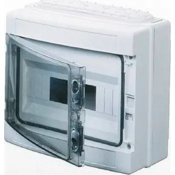 Rozvaděč Gewiss GW40103 GW40103 malý rozváděč na povrch, na omítku Počet modulů (šířka) = 12 Obsah 1 ks