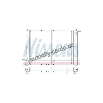 Chladič motoru Chladič motoru NISSENS 64031